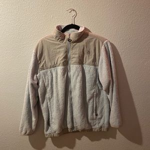 Light blue north face jacket